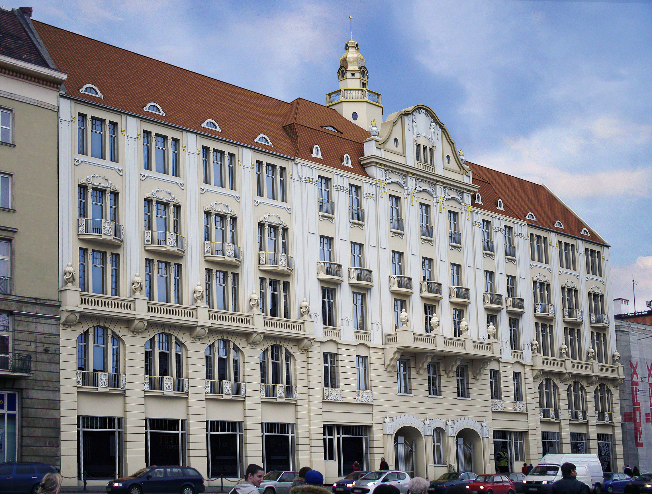 Hotel Polonia za dnia